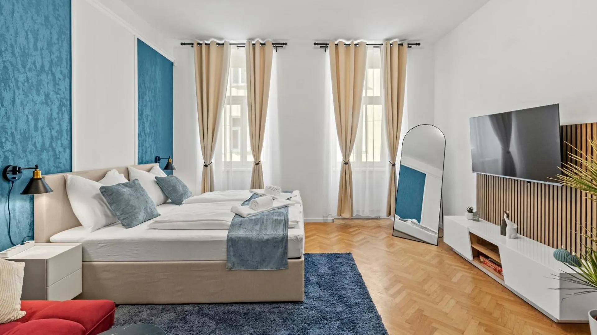 Zentrale, Stilvolle Und Gemuetliche Wohnung Viyana Daire