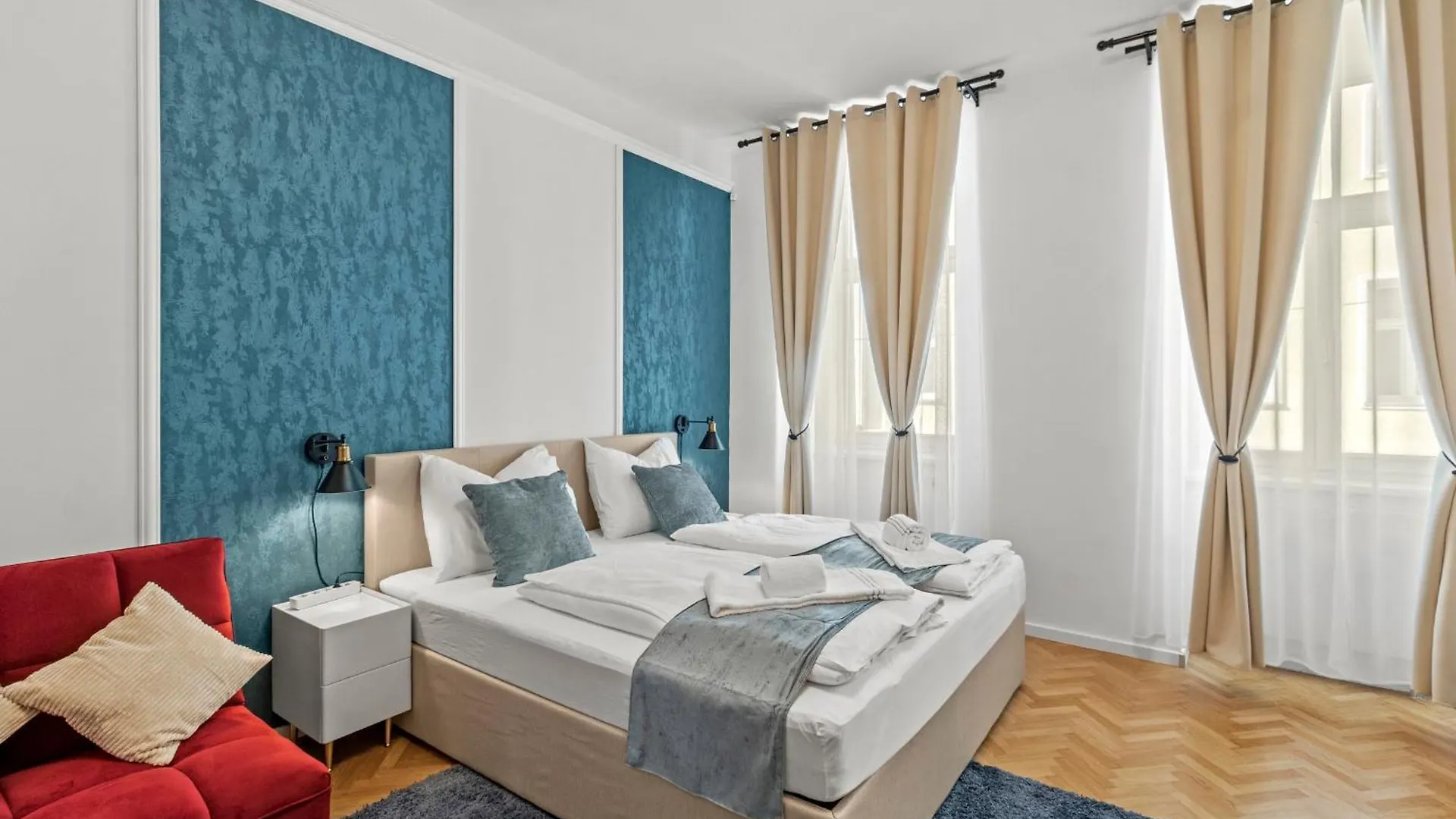 Apartmán Zentrale, Stilvolle Und Gemuetliche Wohnung Vídeň
